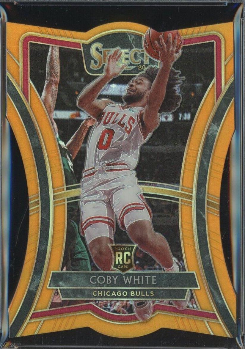 Coby White [Die Cut Orange Prizm] #194