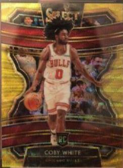Coby White [Gold Prizm] #48