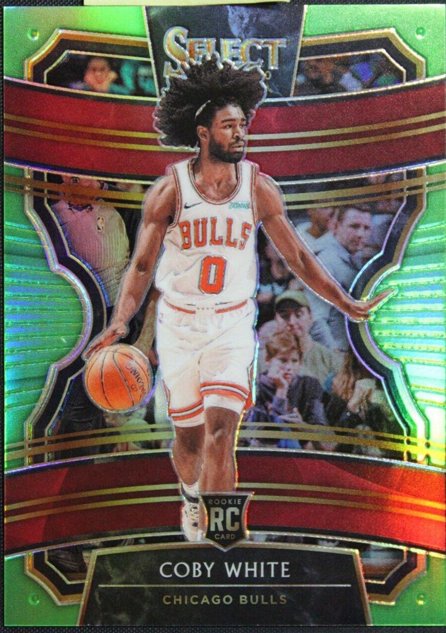 Coby White [Green Prizm] #48