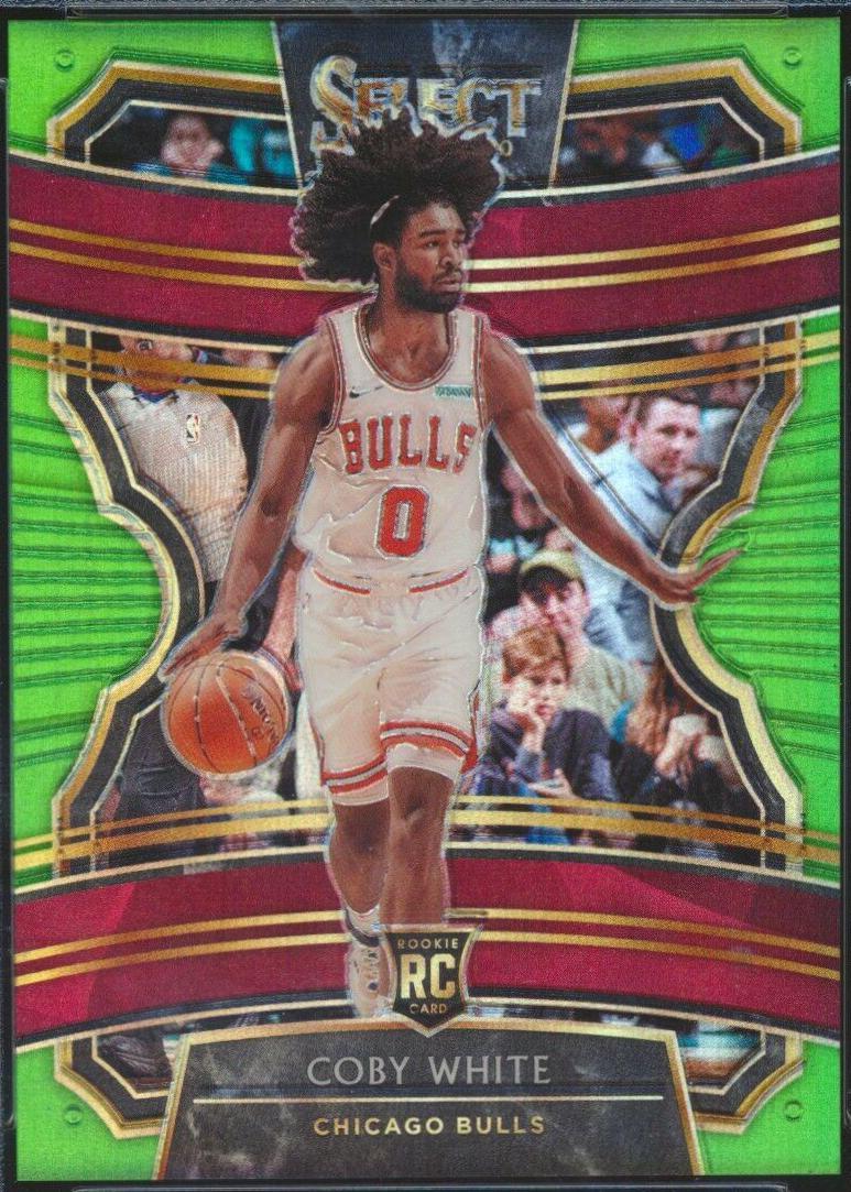 Coby White [Neon Green Prizm] #48