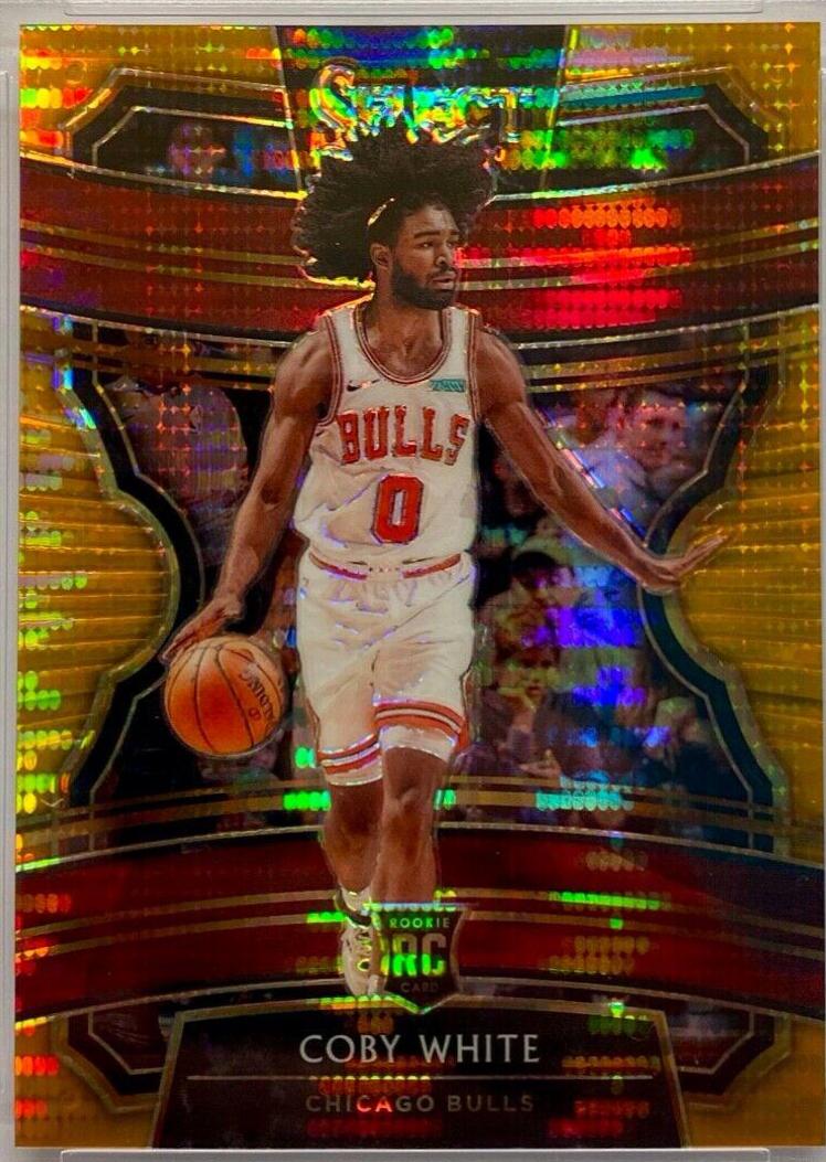 Coby White [Neon Orange Pulsar Prizm] #48