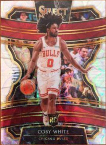 Coby White [Silver Prizm] #48
