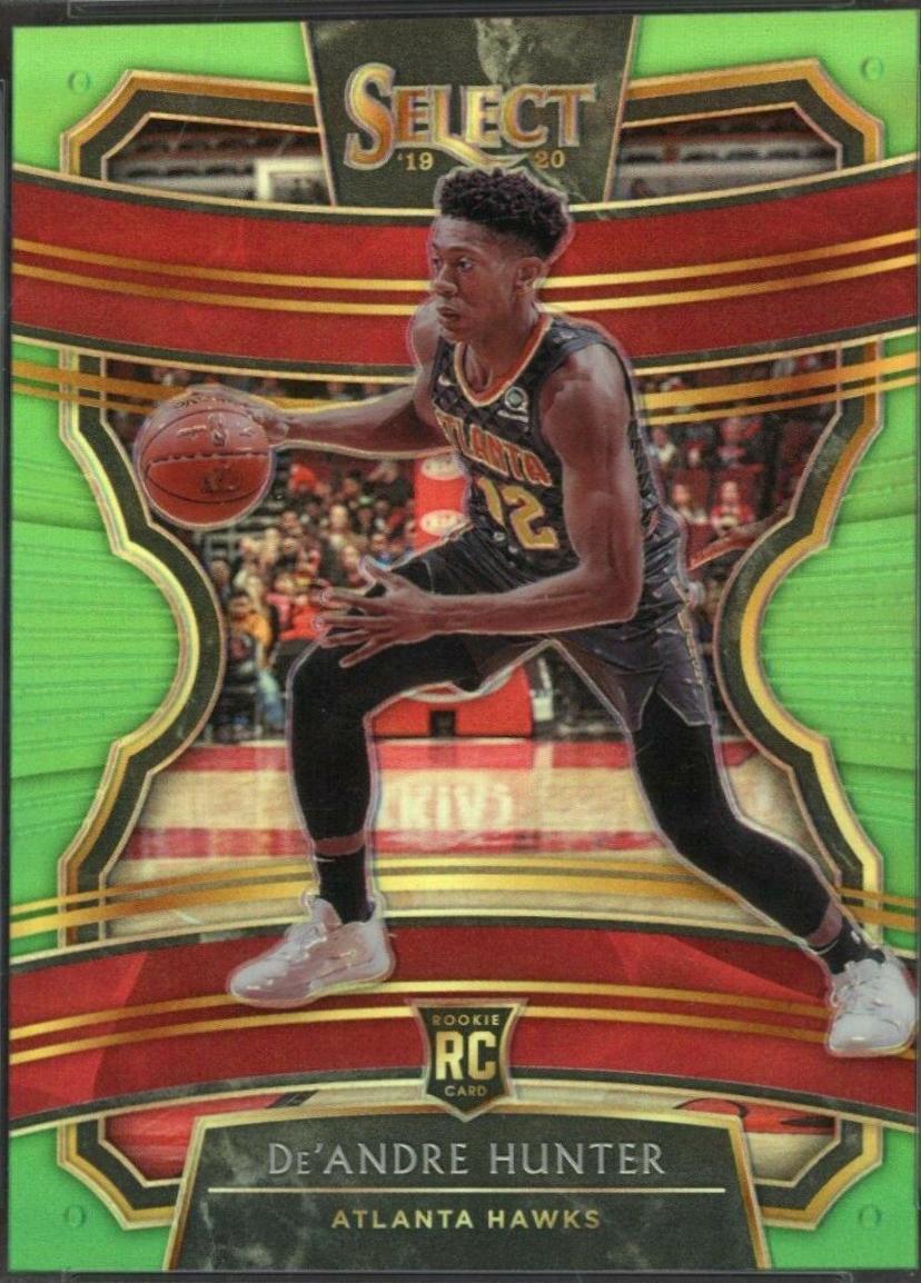DE'Andre Hunter [Neon Green Prizm] #40