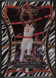 DE'Andre Hunter [Zebra Prizm] #136