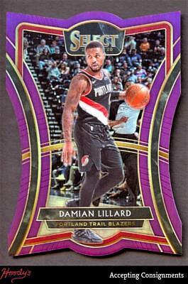 Damian Lillard [Die Cut Purple Prizm] #106