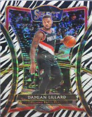 Damian Lillard [Zebra Prizm] #106