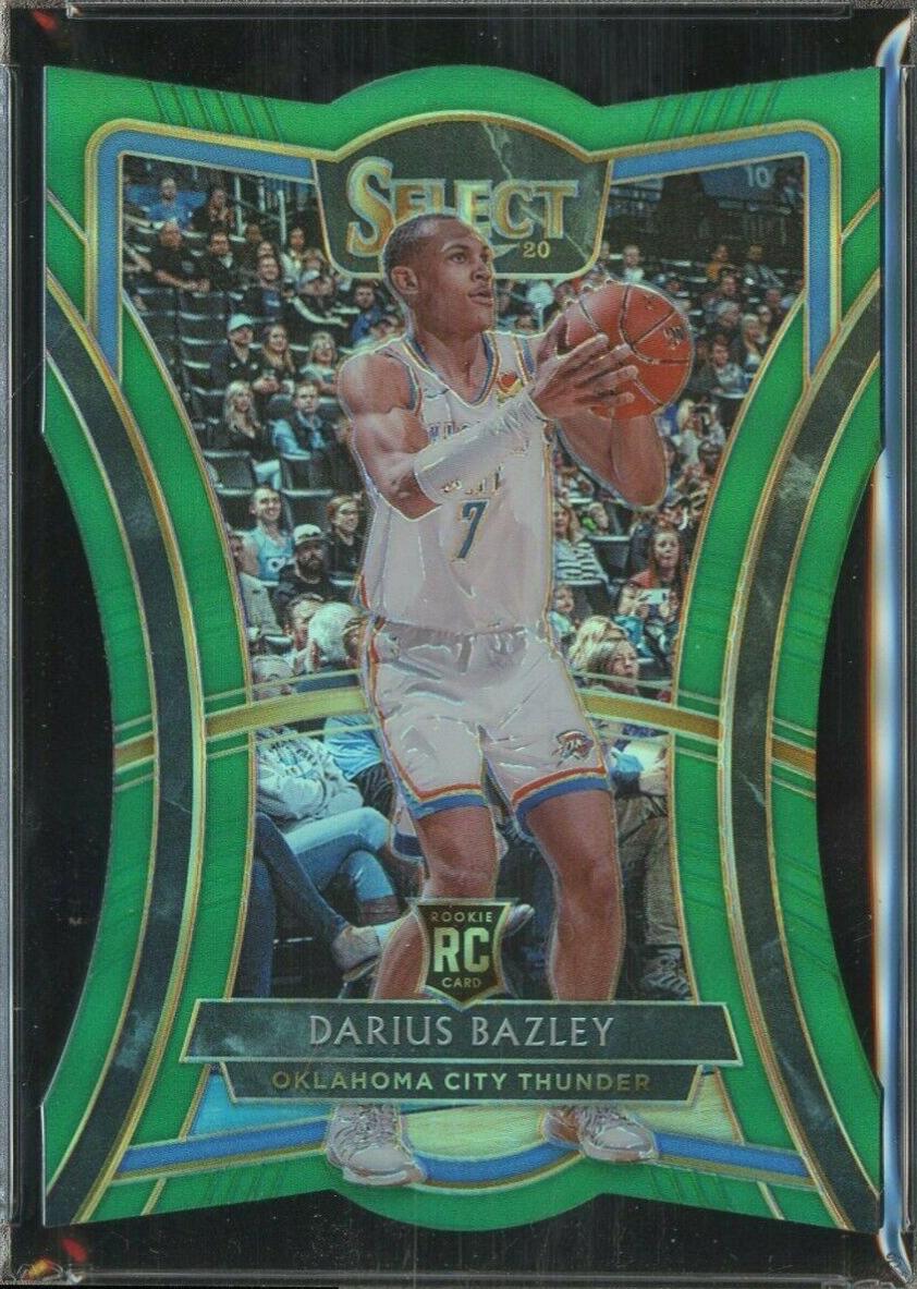 Darius Bazley [Die Cut Green Prizm] #116