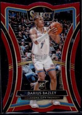 Darius Bazley [Die Cut Purple Prizm] #116