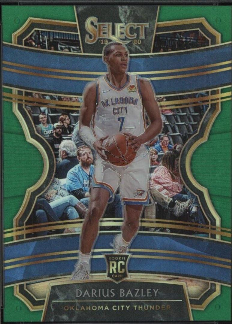Darius Bazley [Gold Prizm] #80