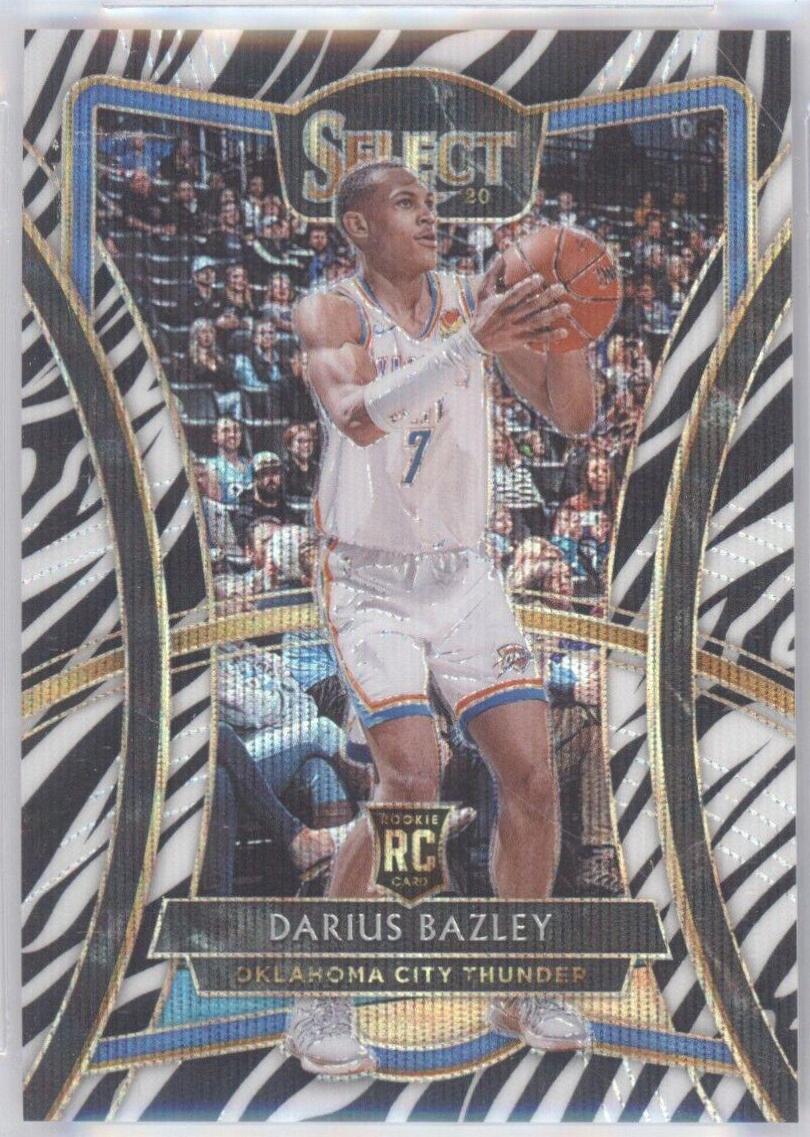Darius Bazley [Zebra Prizm] #116