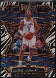 Darius Bazley [Zebra Prizm] #80