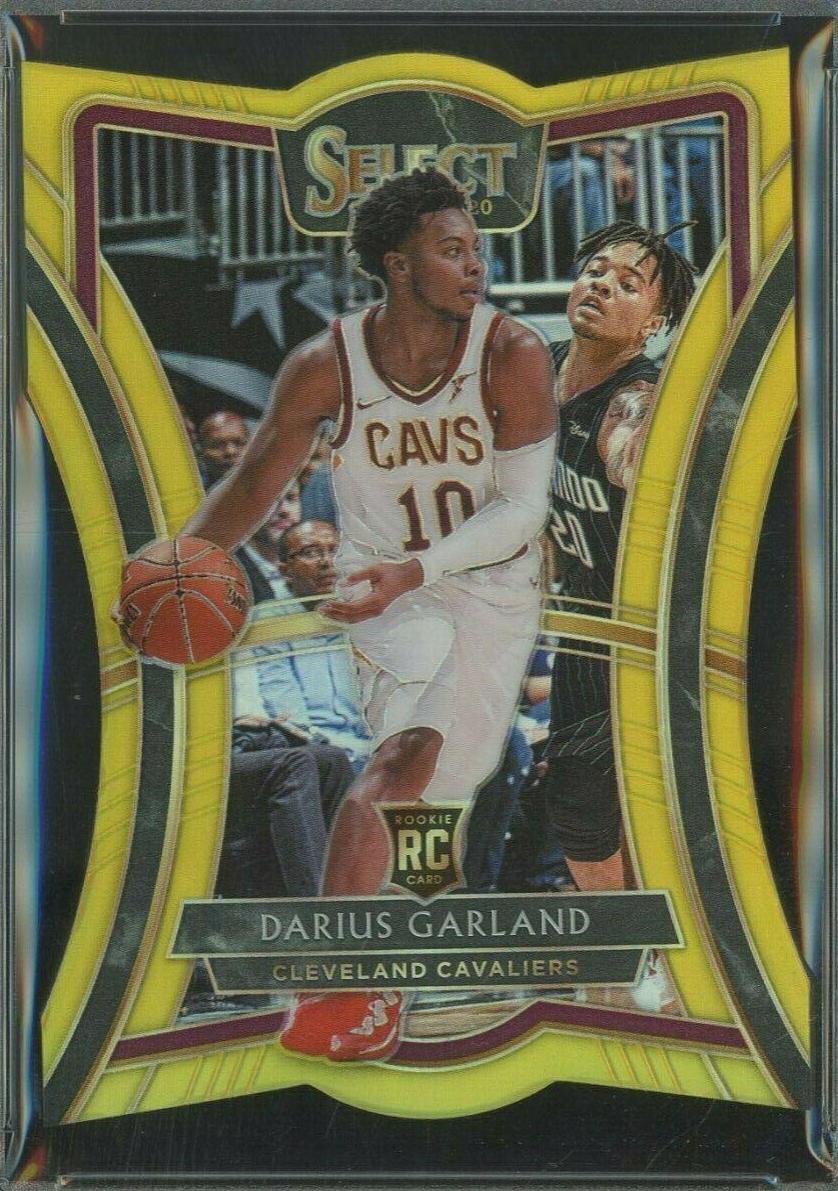 Darius Garland [Die Cut Gold Prizm] #126