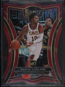 Darius Garland [Die Cut Maroon Prizm] #126