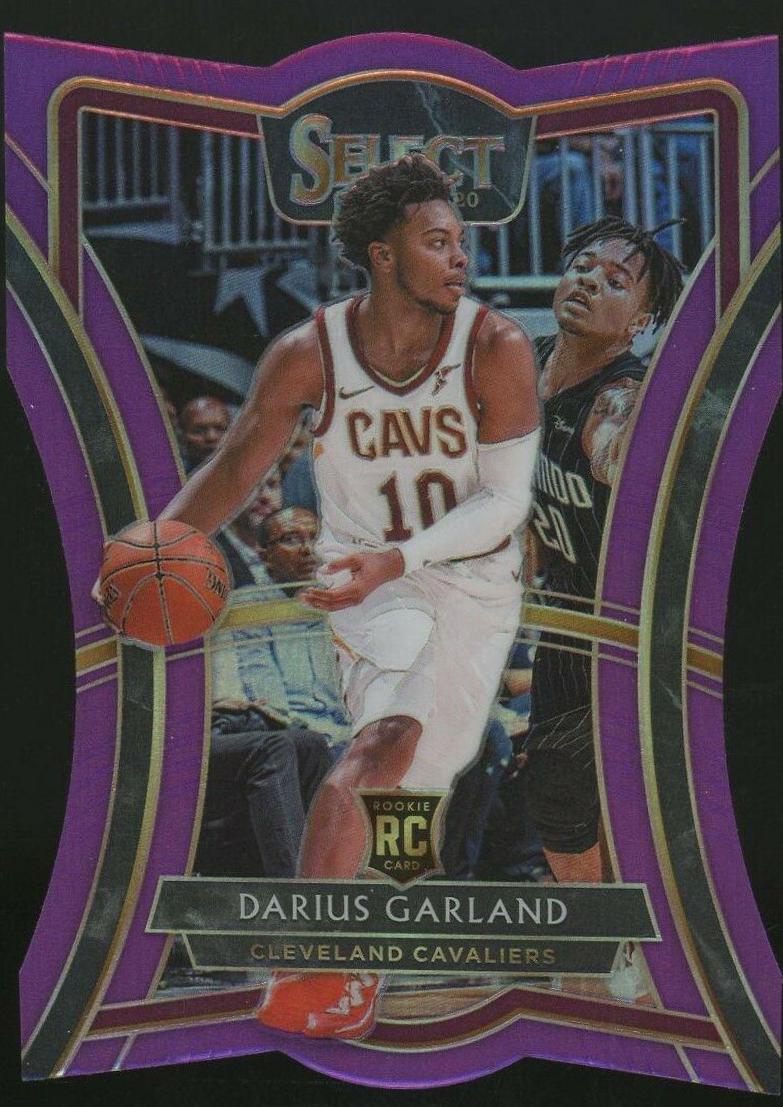 Darius Garland [Die Cut Purple Prizm] #126
