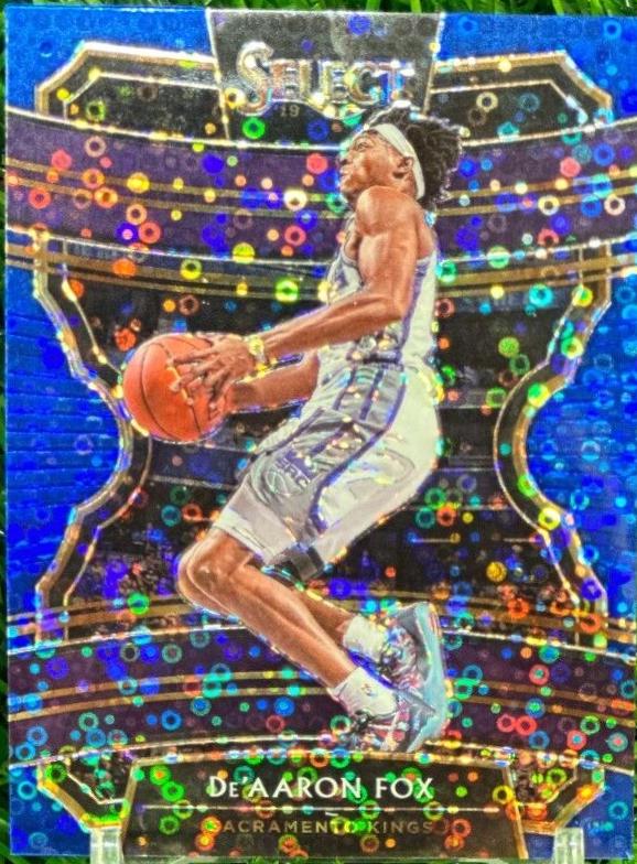 De'Aaron Fox [Blue Disco Prizm] #20