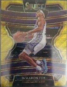 De'Aaron Fox [Gold Prizm] #20