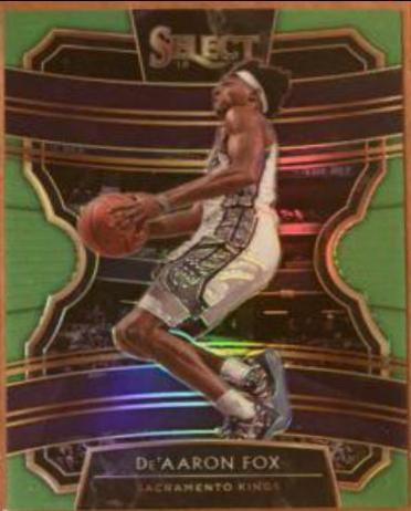 De'Aaron Fox [Neon Green Prizm] #20