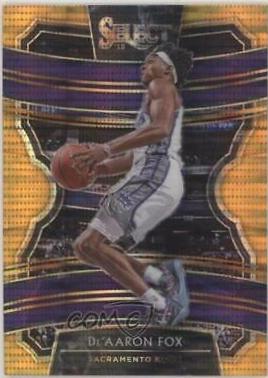 De'Aaron Fox [Neon Orange Pulsar Prizm] #20