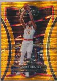 De'Andre Hunter [Neon Orange Pulsar Prizm] #136