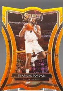 DeAndre Jordan [Die Cut Orange Prizm] #146