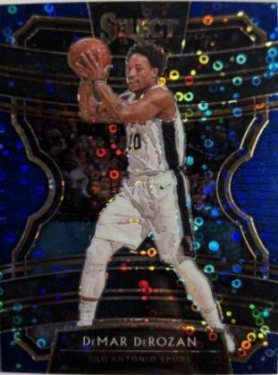 DeMar DeRozan [Blue Disco Prizm] #50