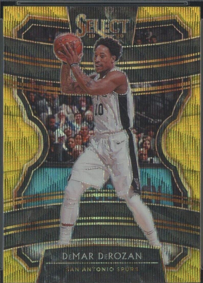 DeMar DeRozan [Gold Prizm] #50