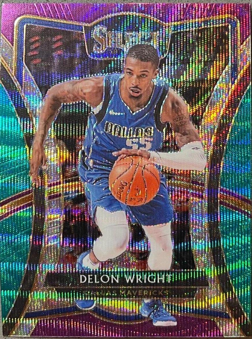 Delon Wright [Tri Color Prizm] #156
