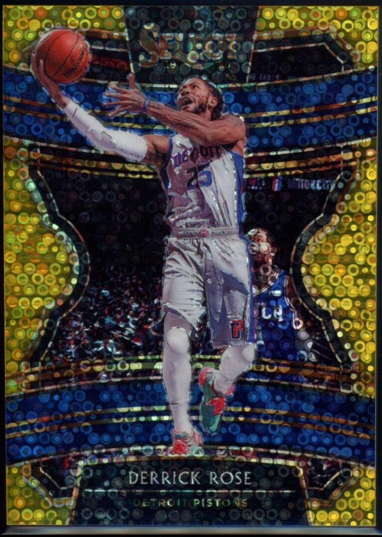 Derrick Rose [Gold Disco Prizm] #60