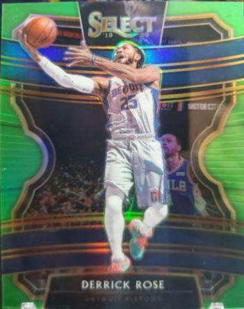 Derrick Rose [Neon Green Prizm] #60