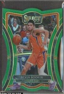 Devin Booker [Die Cut Green Prizm] #176