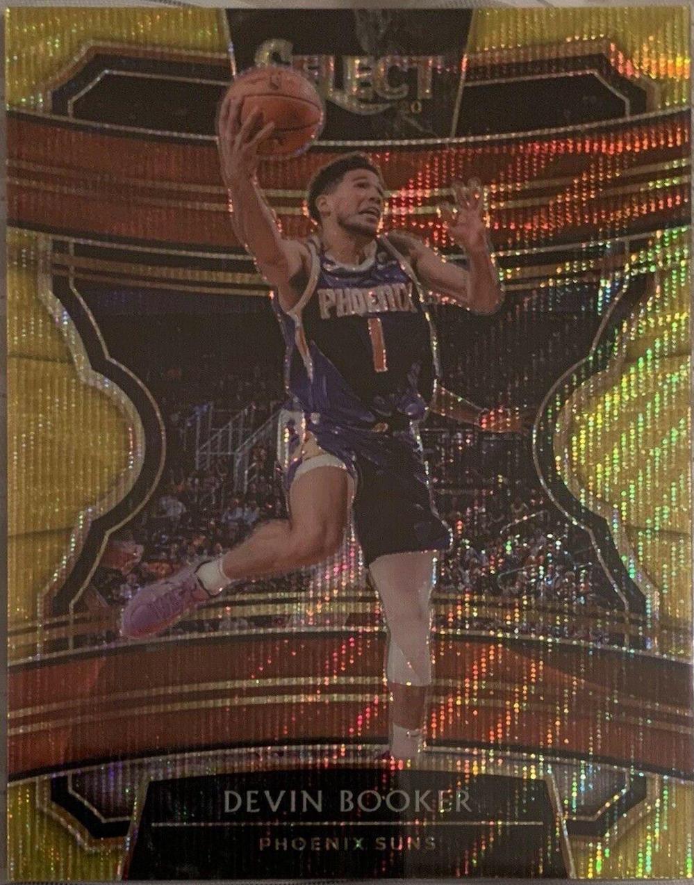 Devin Booker [Gold Wave Prizm] #70