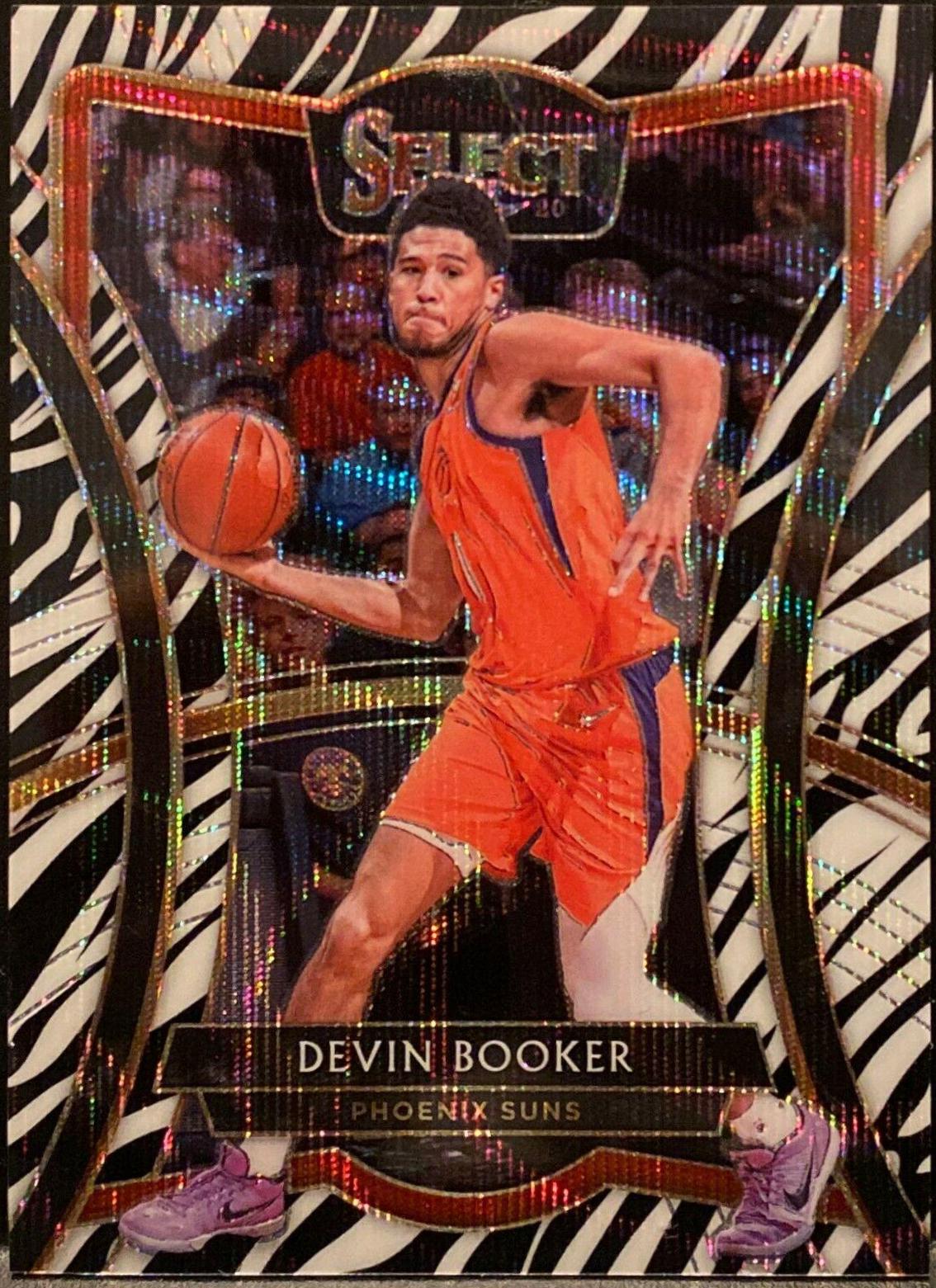 Devin Booker [Zebra Prizm] #176