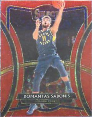 Domantas Sabonis [Red Disco Prizm] #186