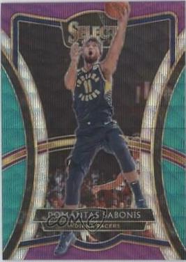 Domantas Sabonis [Tri Color Prizm] #186