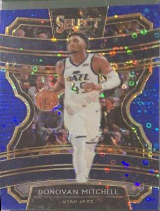 Donovan Mitchell Blue Disco Prizm #196