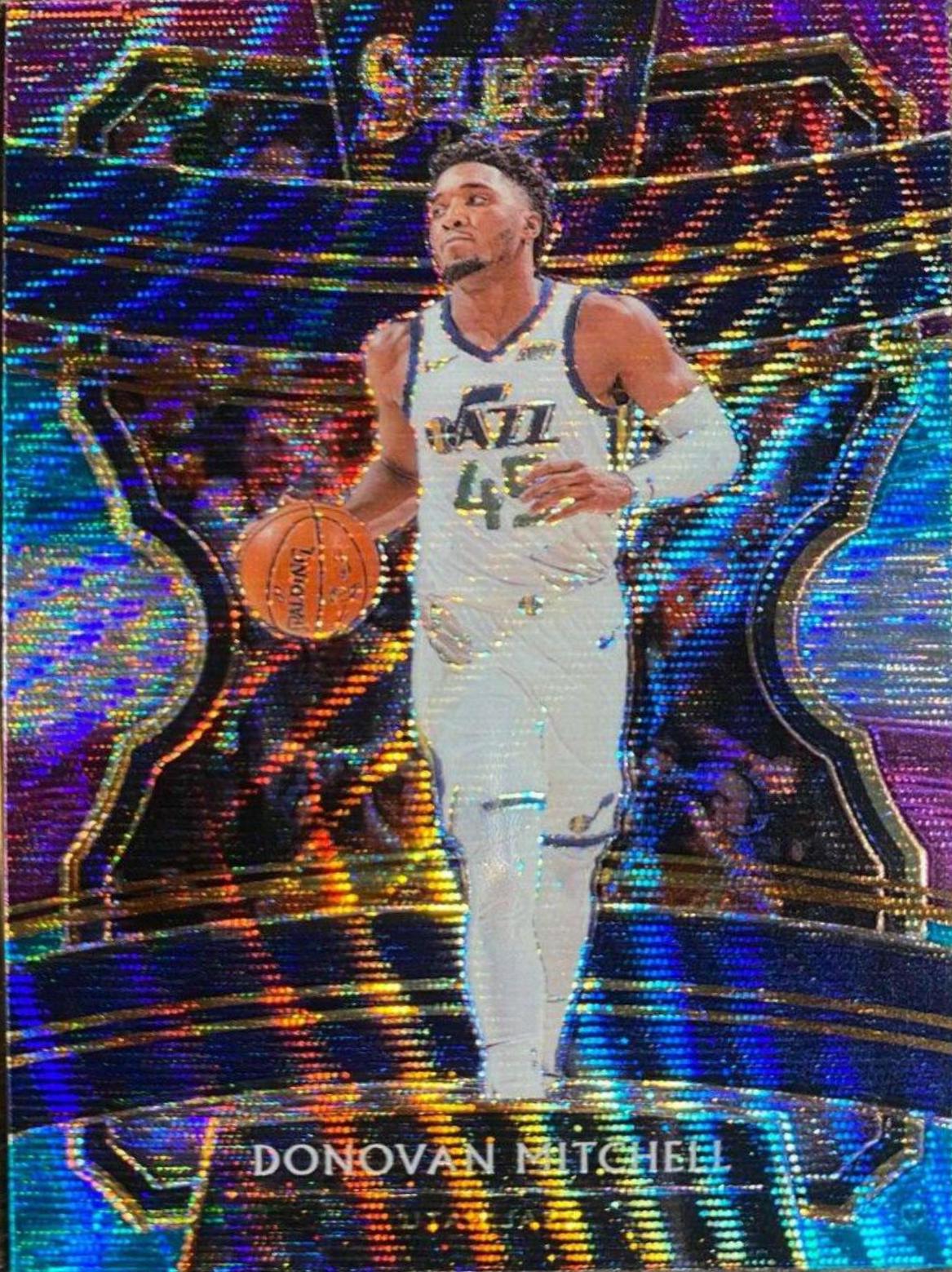 Donovan Mitchell Tri Color Prizm #90