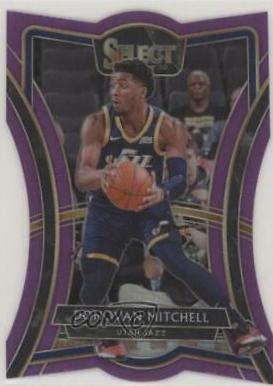 Donovan Mitchell [Die Cut Purple Prizm] #196