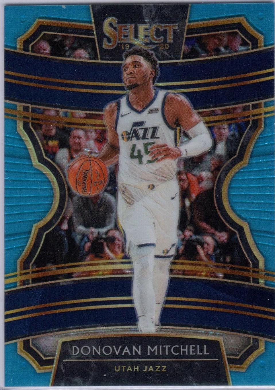 Donovan Mitchell [Light Blue Prizm] #90