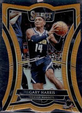 Gary Harris [Die Cut Orange Prizm] #138