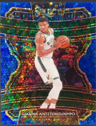 Giannis Antetokounmpo [Blue Disco Prizm] #22