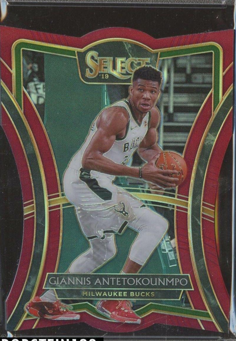 Giannis Antetokounmpo [Die Cut Maroon Prizm] #148