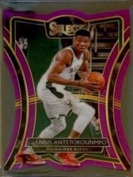 Giannis Antetokounmpo [Die Cut Purple Prizm] #148