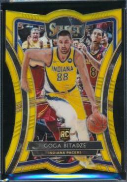 Goga Bitadze Die Cut Gold Prizm #158