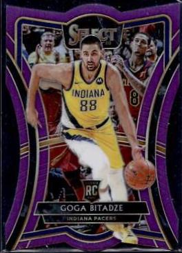 Goga Bitadze [Die Cut Purple Prizm] #158