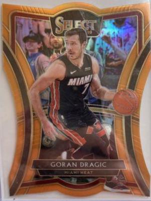 Goran Dragic [Die Cut Orange Prizm] #168