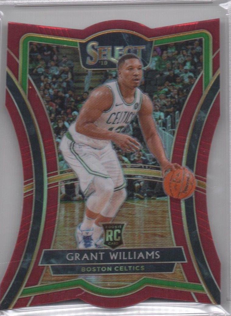 Grant Williams [Die Cut Maroon Prizm] #178