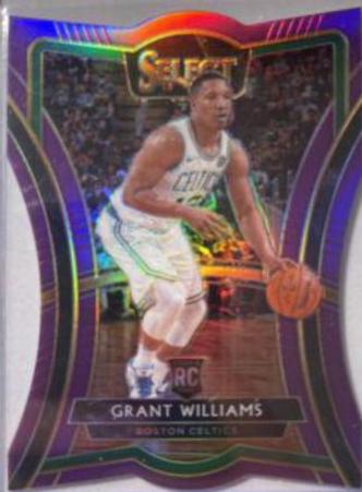 Grant Williams [Die Cut Purple Prizm] #178