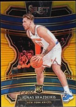 Ignas Brazdeikis [Gold Prizm] #52
