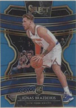 Ignas Brazdeikis [Light Blue Prizm] #52