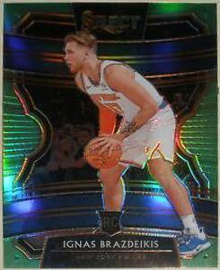 Ignas Brazdeikis [Neon Green Prizm] #52